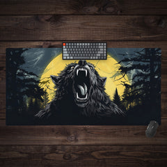 Howling Wolf Extended Mousepad