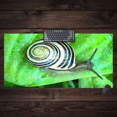 Green Snail XXL Extended Mousepad