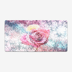 Rainbow Rose Extended Mousepad