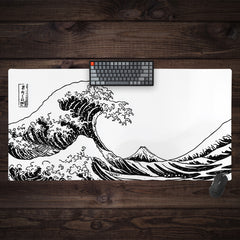 Japanese Wave Extended Mousepad