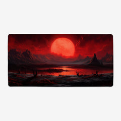 Red Sunset Extended Mousepad
