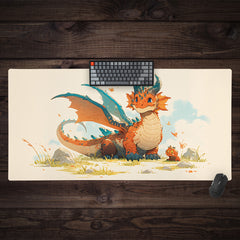 Proud Mama Dragon Extended Mousepad