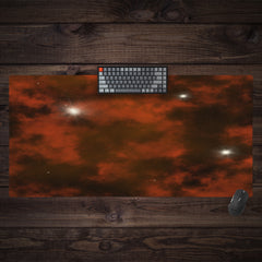 Fire Galaxy Extended Mousepad