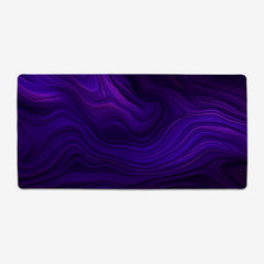 Purple Lines Extended Mousepad