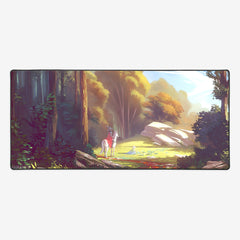 Lotus Quest Forest Extended Mousepad