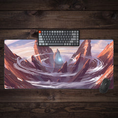 Lotus Quest Mountain Extended Mousepad