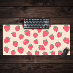 Strawberry Picnic Extended Mousepad