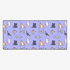 Yoga Cats Extended Mousepad