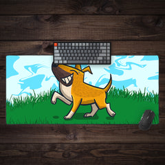 Cute Dogghy Extended Mousepad