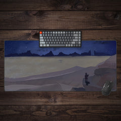 A Peaceful Night Large Extended Mousepad