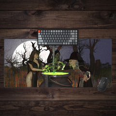 Witches' Brew Extended Mousepad