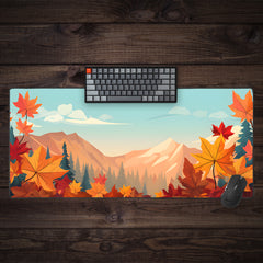 Fall Landscape Extended Mousepad