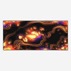 Flaming Fissures Extended Mousepad