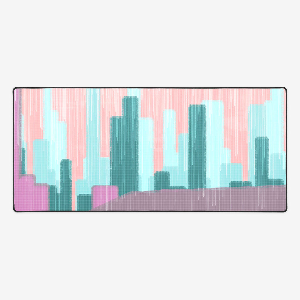Rainy City Extended Mousepad