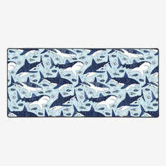 Sharks and Fish Extended Mousepad