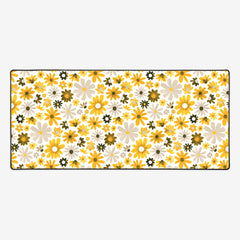 Dazzling Daisy Meadow Extended Mousepad