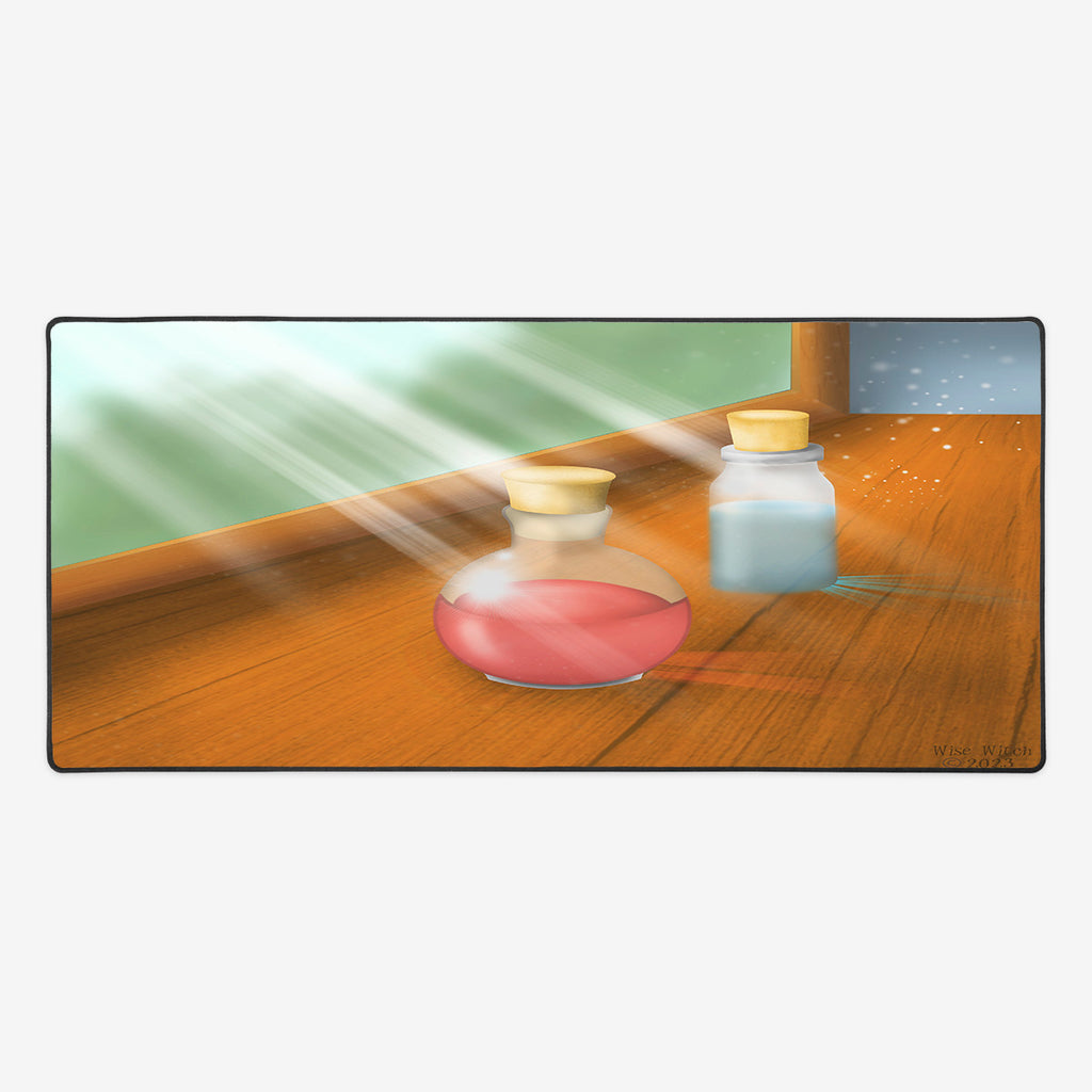 Health And Mana Potions Extended Mousepad
