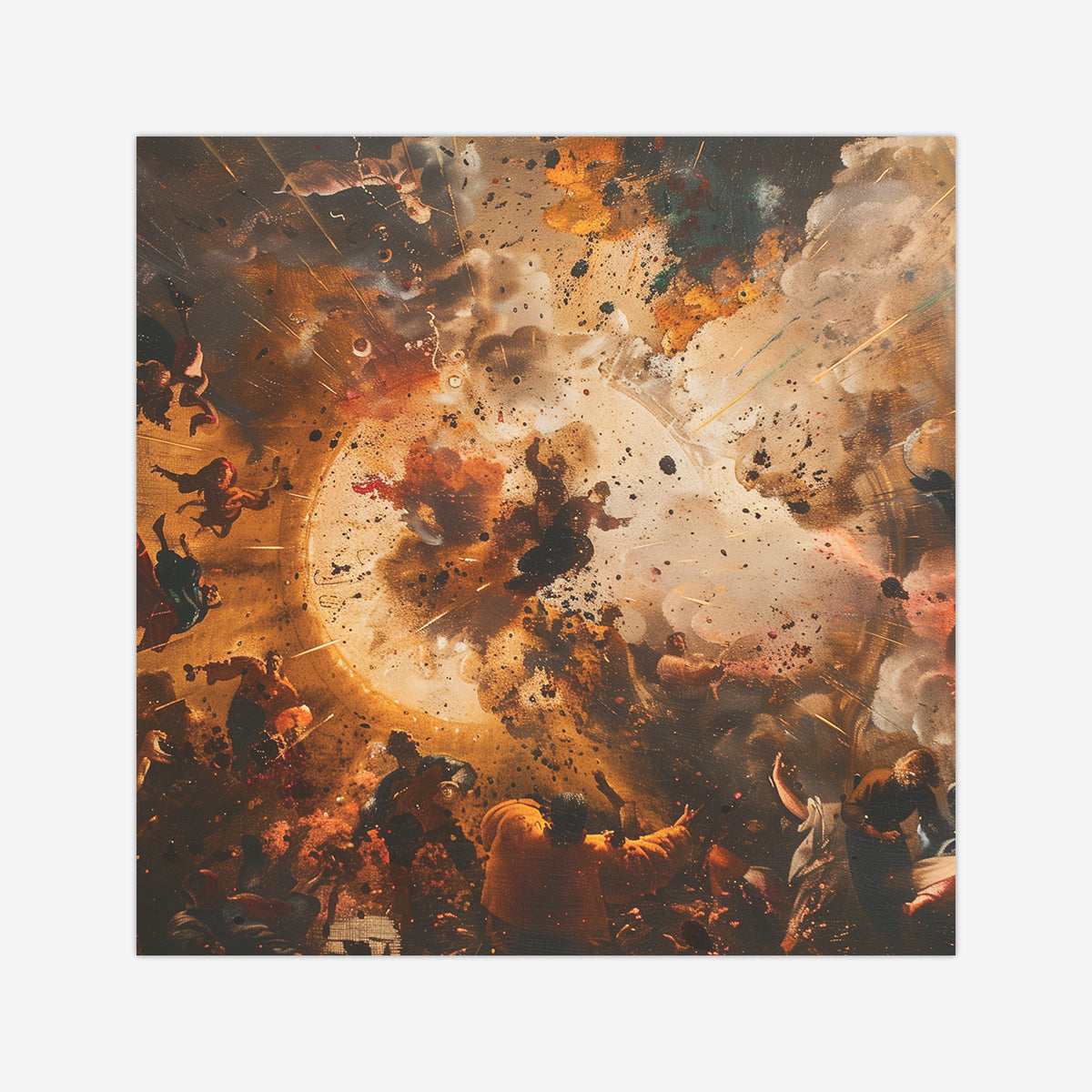 Conflict In the Heavens Wargaming Mat Inked Gaming