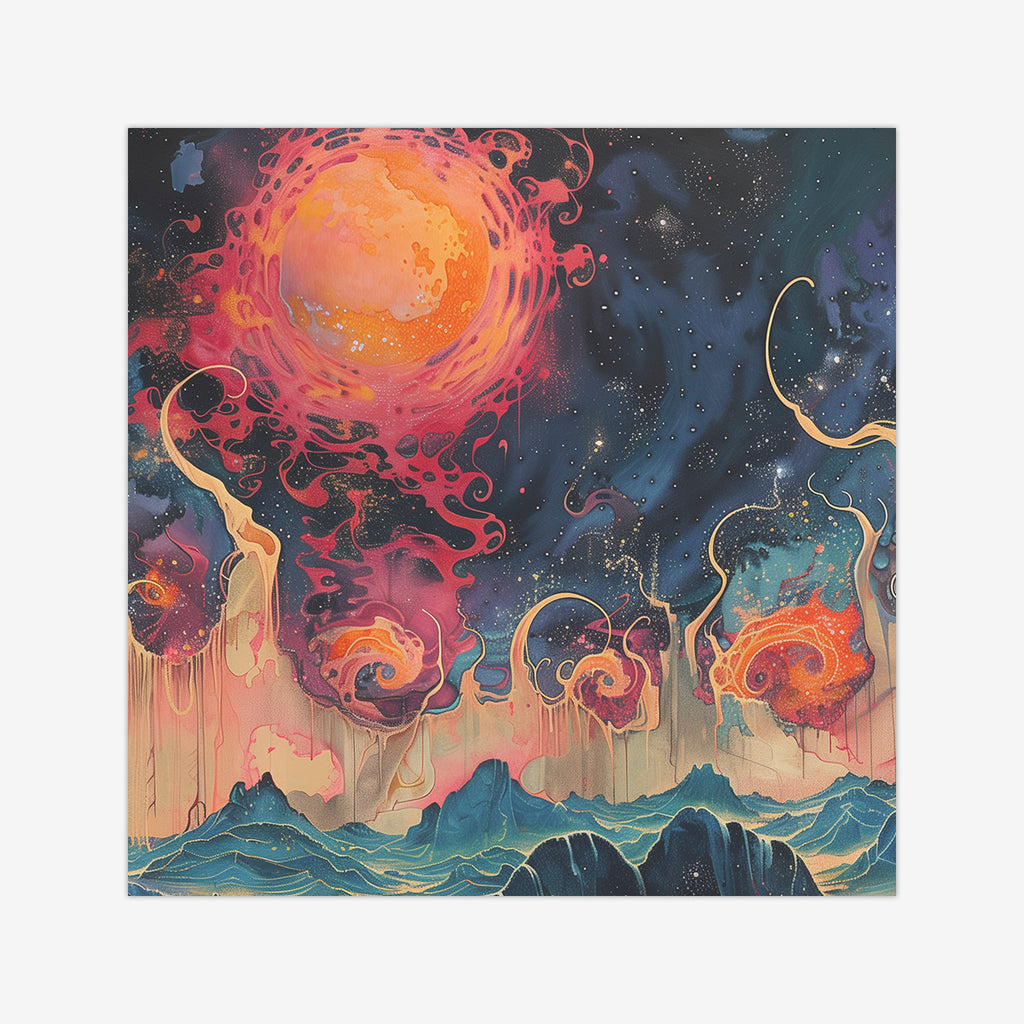 Fiery Wargaming Mat Inked Gaming