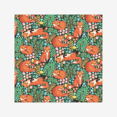 Little Foxes in a Fantasy Forest Wargaming Mat
