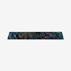 Neon Topographical Map Spacebar Keycap
