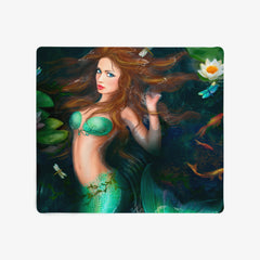 Red-Haired Mermaid Mousepad