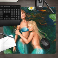 Two Mermaids Mousepad