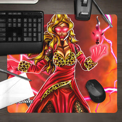 Red Mage Lightning Mousepad