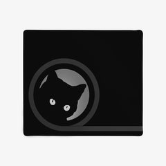 Lucky Black Cat Mousepad
