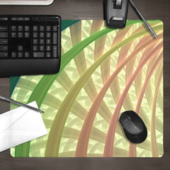 Green Archways Mousepad