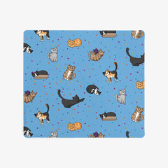 Spotty Cat Pattern Mousepad