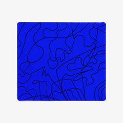 Blue Abstract Mousepad