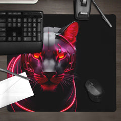 Neon Panther Mousepad