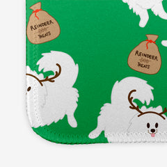 Fluffy Reindeer Mousepad