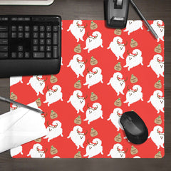 Fluffy Reindeer Mousepad