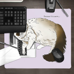 Laptop Cat Mousepad