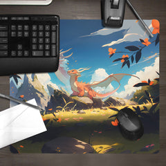 Dragon's First Flight Mousepad