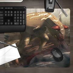 Carnotaurus Eating Mousepad