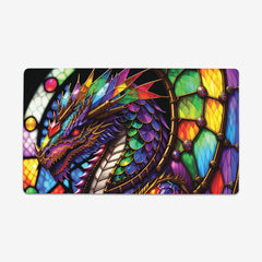 Queen Of The Prismatic Dragons Playmat