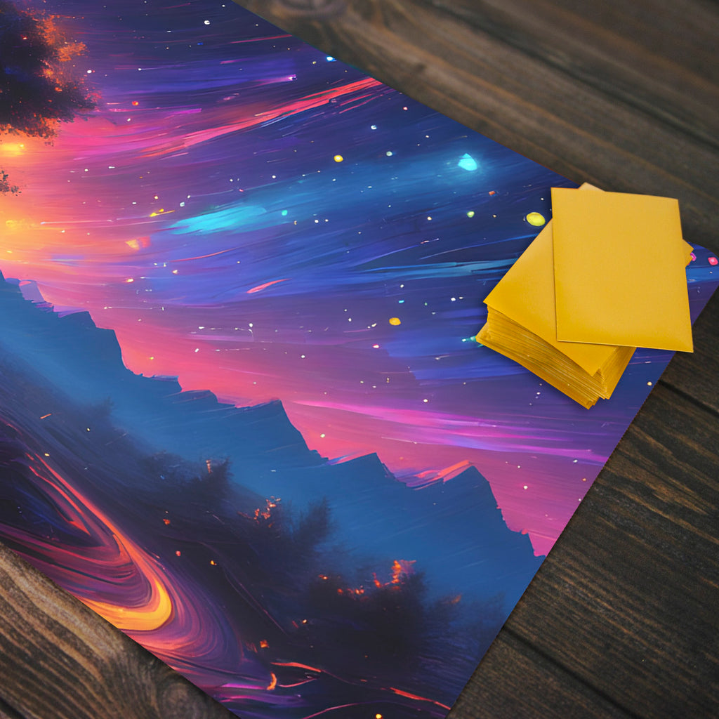 Galaxy Shooting Star Playmat Inked Gaming