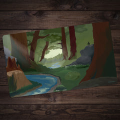 A Walk In The Woods Playmat