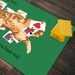 Solitaire Cat Playmat