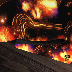 Flaming Fissures Playmat