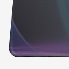 Aqua Cross And Circles Extended Mousepad