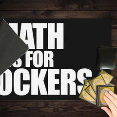 Math is for Blockers Playmat