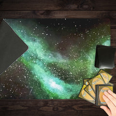 Green Galaxy Playmat