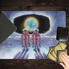 Alien Grays Playmat