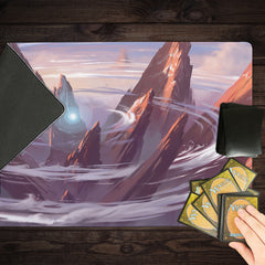 Lotus Quest Mountain Playmat