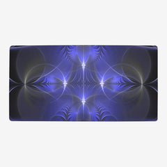 Aqua Cross And Circles Playmat