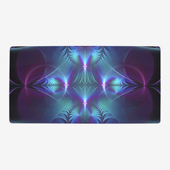 Aqua Cross And Circles Playmat